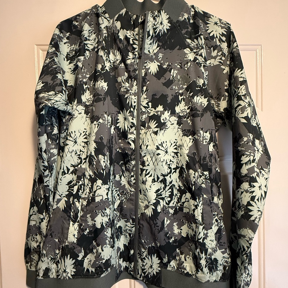 The North Face Black/Gray/Green Bomber Jacket